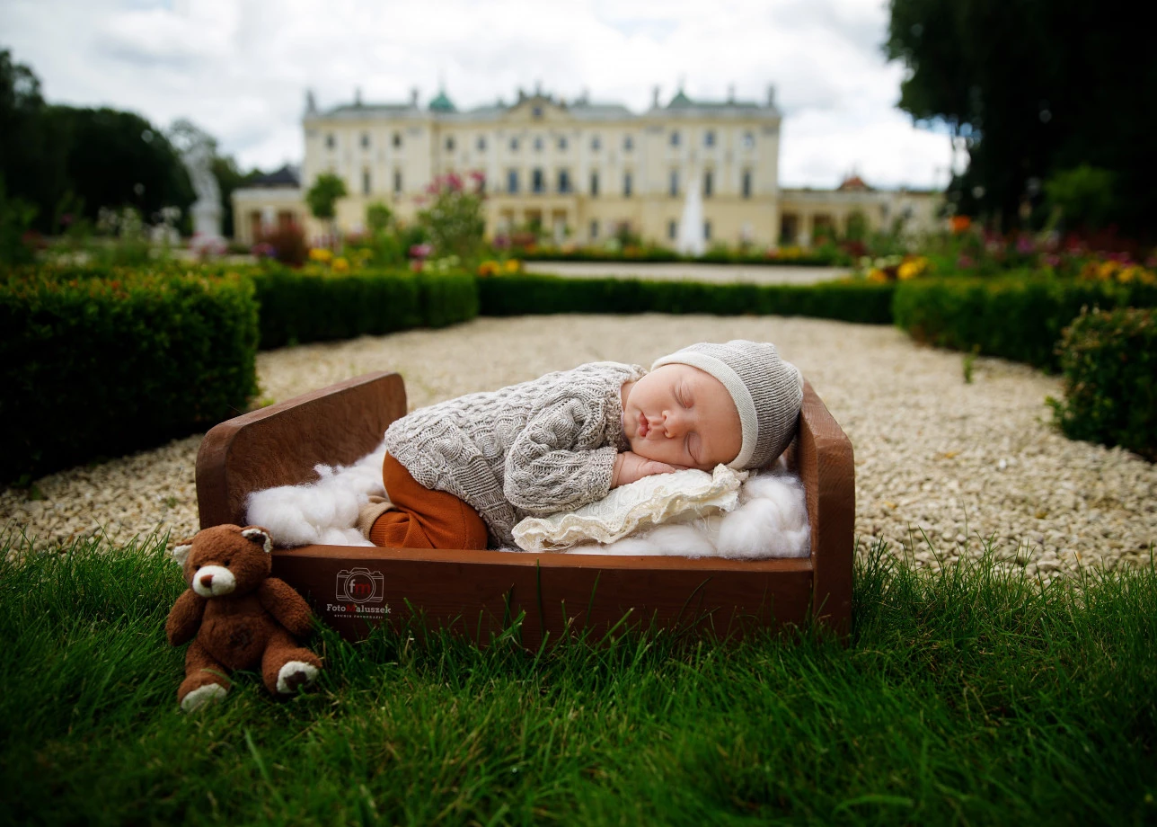 fotograf bialystok fotomaluszek portfolio zdjecia noworodkow sesje noworodkowe niemowlę