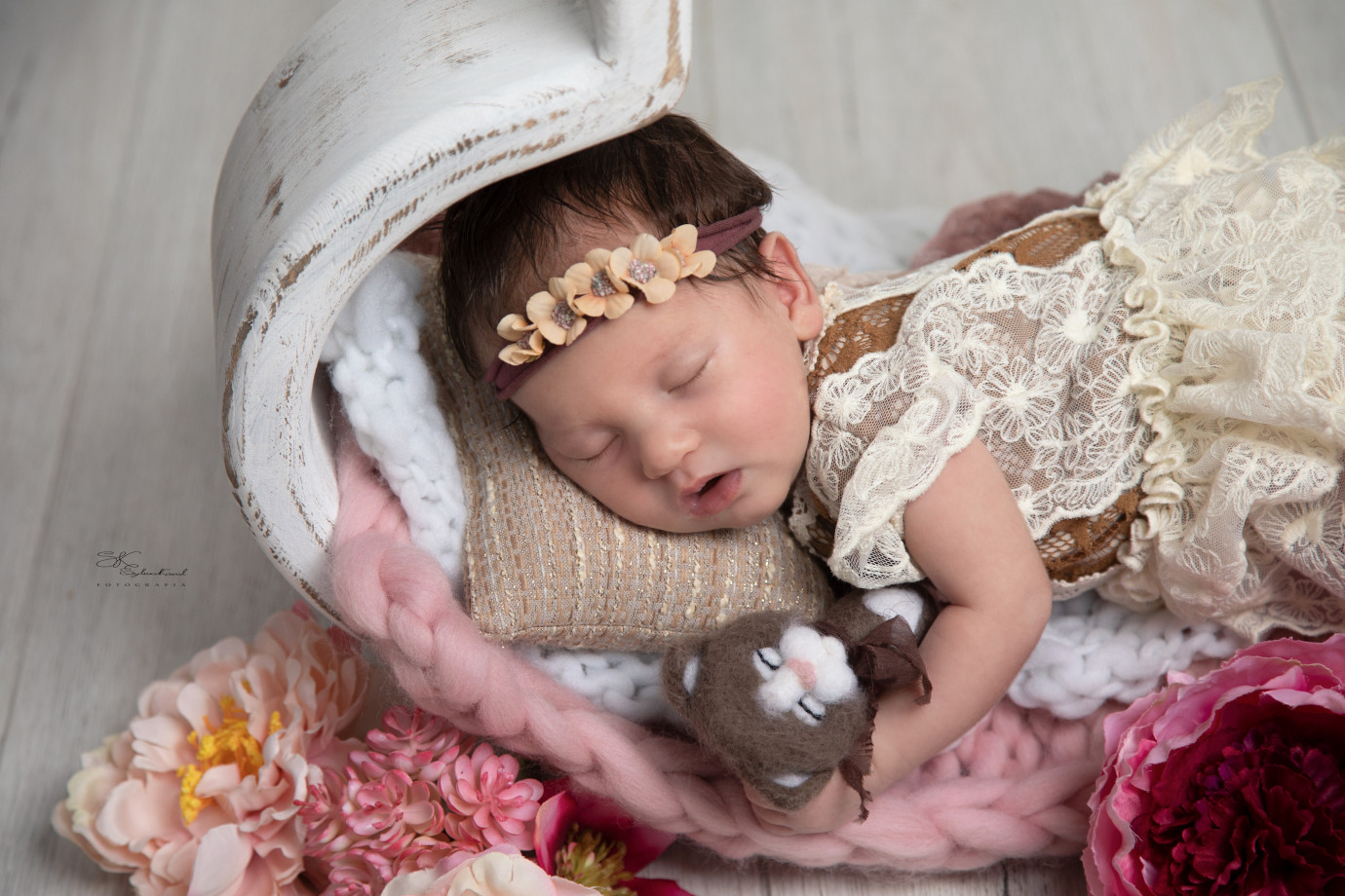 zdjęcia krakow fotograf sylwia-kowal portfolio zdjecia noworodkow sesje noworodkowe niemowlę