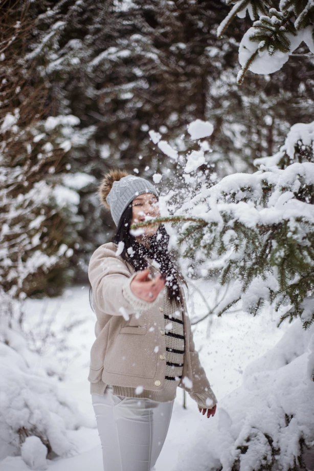fotograf katowice kasia-kowalik portfolio zimowe sesje zdjeciowe zima snieg