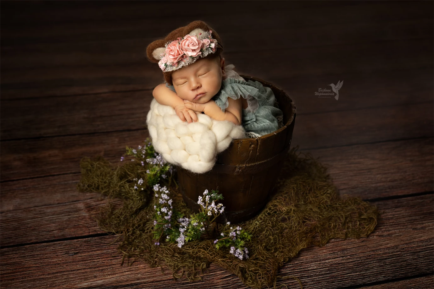 fotograf poznan alicja-wardak portfolio zdjecia noworodkow sesje noworodkowe niemowlę