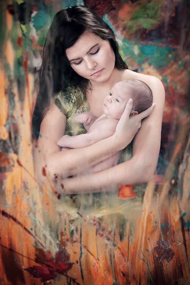 fotograf krakow anna-bulka portfolio zdjecia noworodkow sesje noworodkowe niemowlę