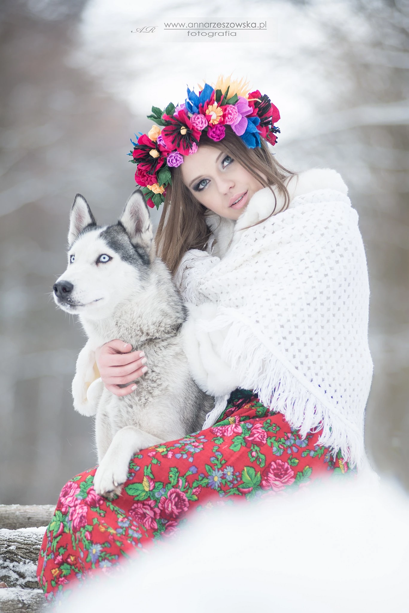 zdjęcia katowice fotograf anna-rzeszowska portfolio zimowe sesje zdjeciowe zima snieg