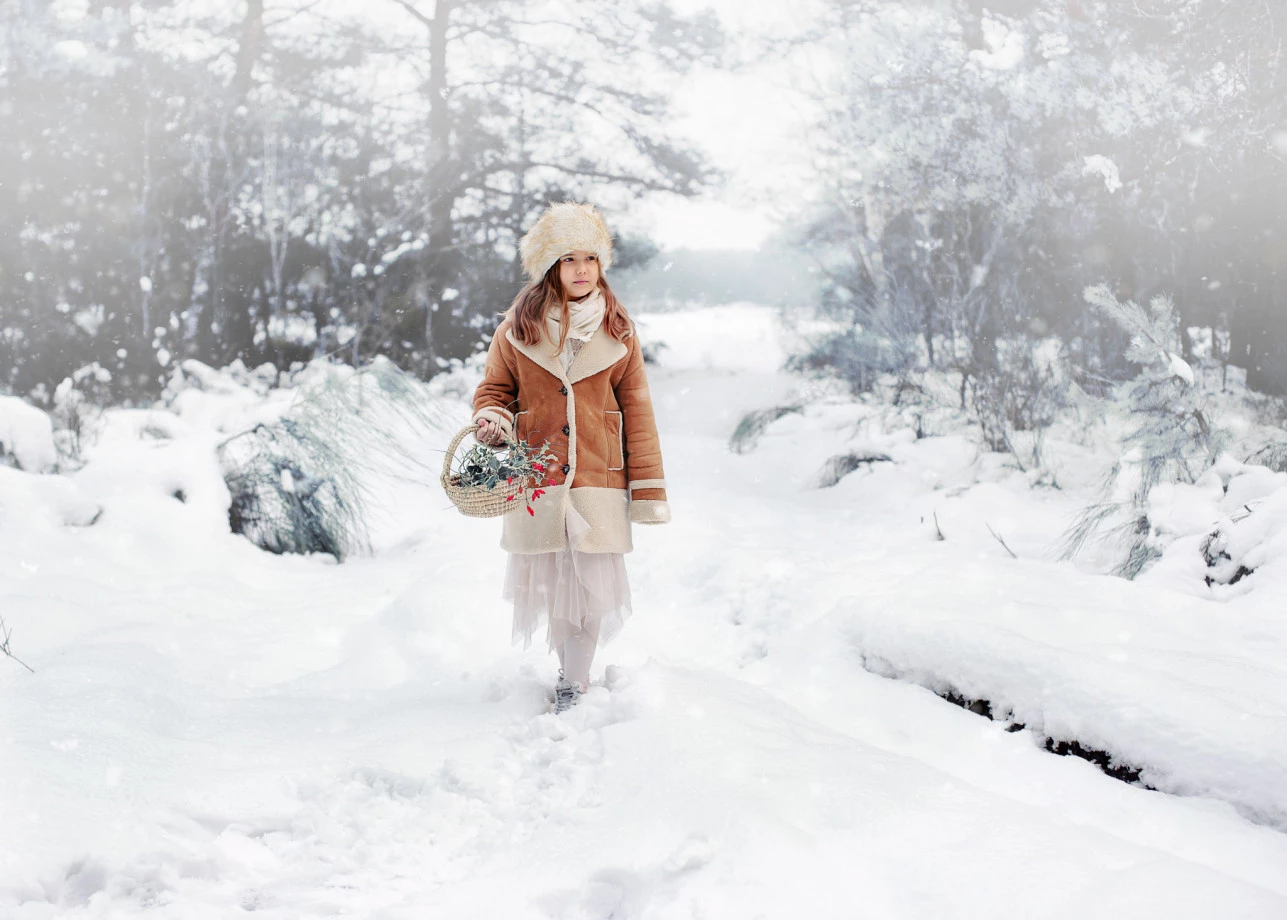 zdjęcia aleksandrow-kujawski fotograf bozena-szymczak portfolio zimowe sesje zdjeciowe zima snieg