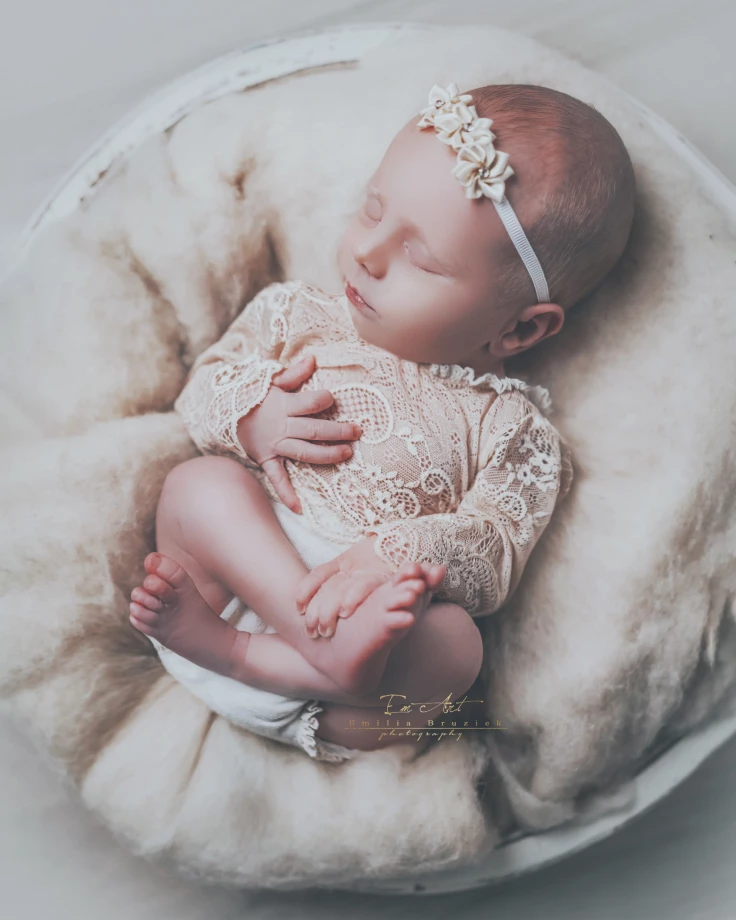 fotograf lodz emilia-bruziek portfolio zdjecia noworodkow sesje noworodkowe niemowlę