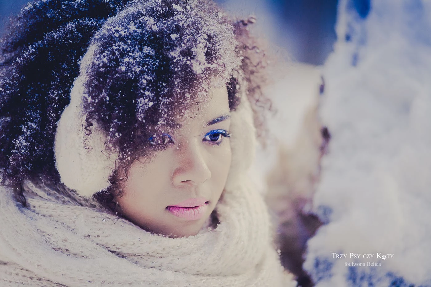 zdjęcia lodz fotograf iwona-belica portfolio zimowe sesje zdjeciowe zima snieg