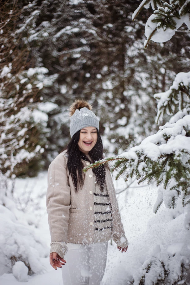 fotograf katowice kasia-kowalik portfolio zimowe sesje zdjeciowe zima snieg