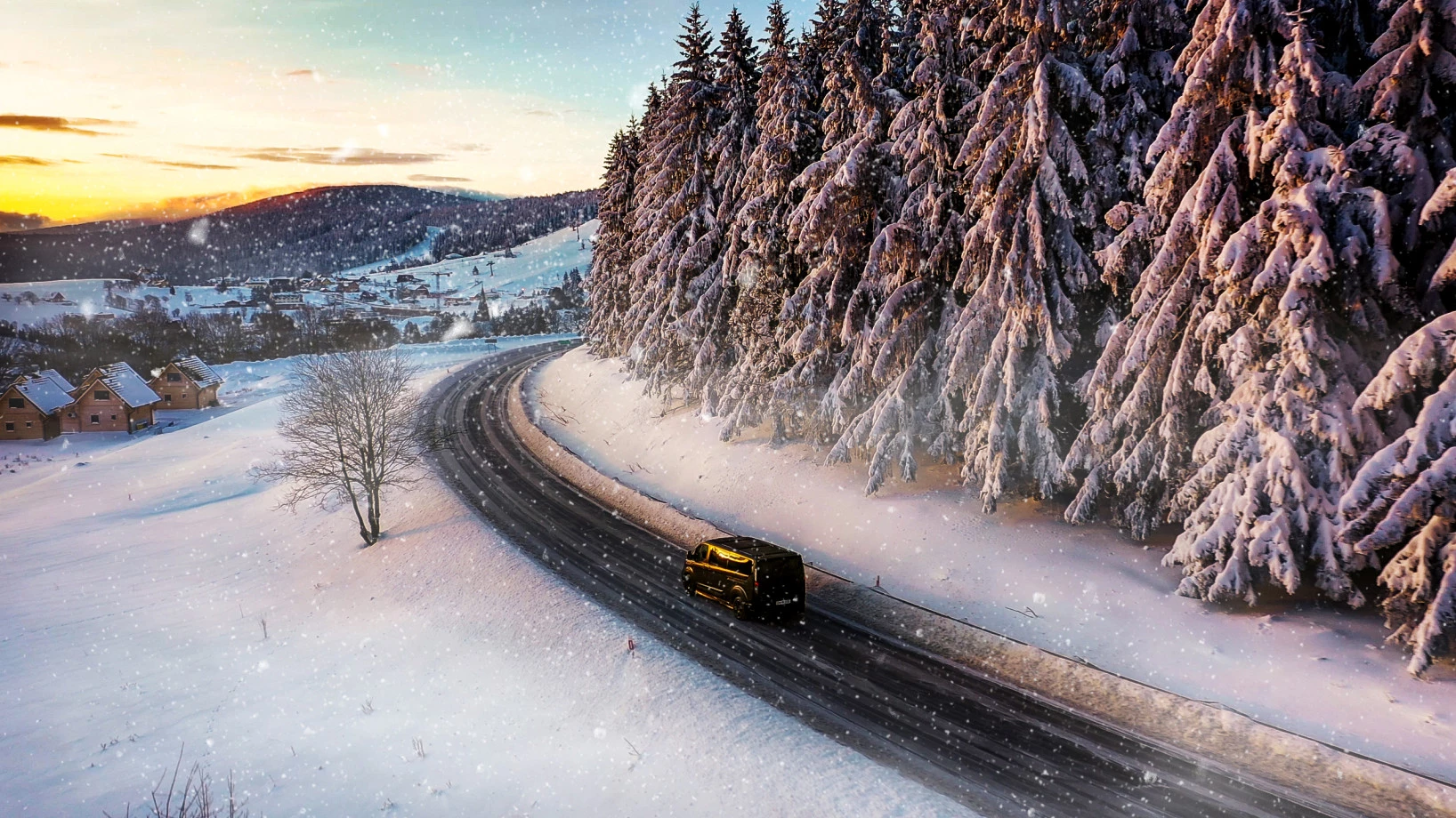 zdjęcia wroclaw fotograf marek-kazmierczak portfolio zimowe sesje zdjeciowe zima snieg